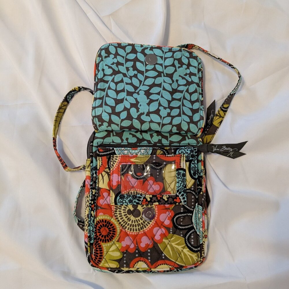 Vera Bradley Disney Perfect Petals Mini Hipster - Picture 6 of 7